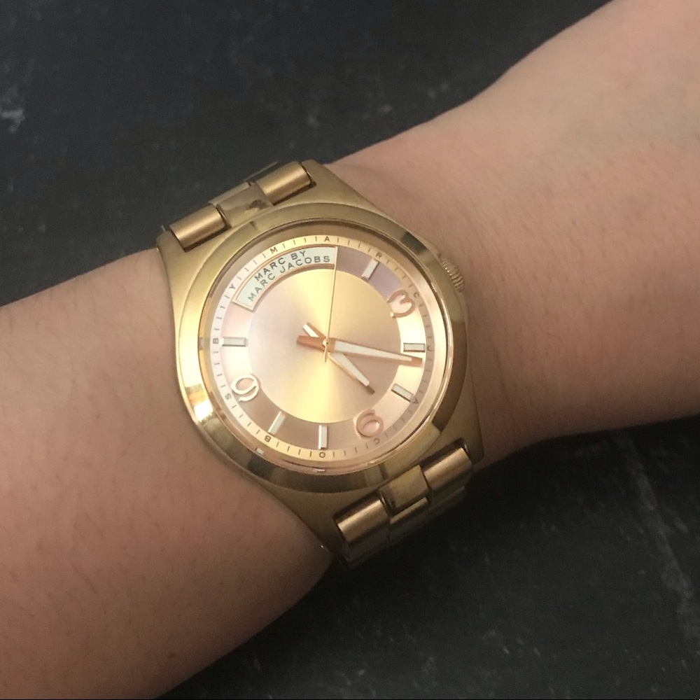 Marc by Marc Jacobs Rose Gold Watch